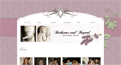 Desktop Screenshot of karenbakermidwife.com